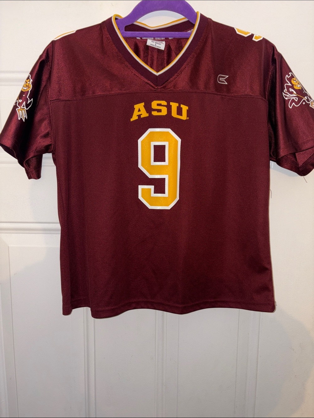 Colosseum ASU Maroon and Gold Jersey #9